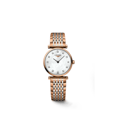 Longines La Grande Classique De Longines 24mm Mother of Pearl Dial Two Tone Mesh Bracelet  Watch for Women - L4.209.1.97.7 Watches Longines   