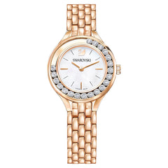 Swarovski Lovely Crystals Mother of Pearl Dial Rose Gold Steel Strap Watch for Women - 5261496 Watches Swarovski   