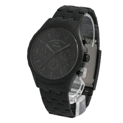 Fossil Forrester Chronograph Black Dial Black Steel Strap Watch for Men - FS5697 Watches Fossil   