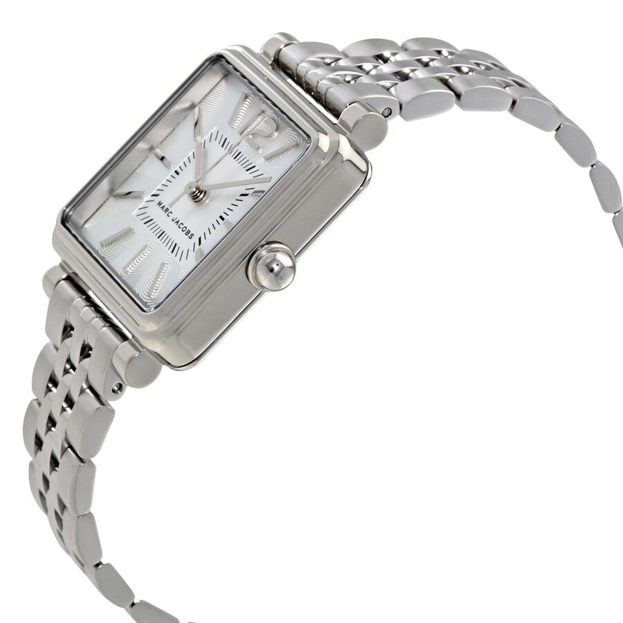 Marc Jacobs Vic Silver Dial Silver Stainless Steel Strap Watch for Women - MJ3461 Watches Marc Jacobs   