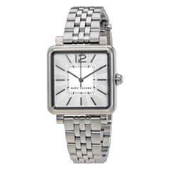 Marc Jacobs Vic Silver Dial Silver Stainless Steel Strap Watch for Women - MJ3461 Watches Marc Jacobs   