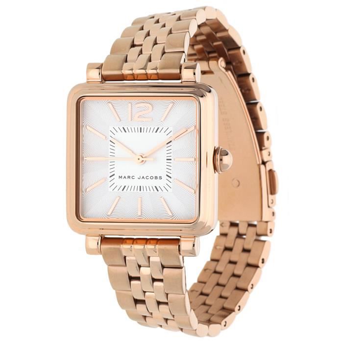 Marc Jacobs Vic White Dial Rose Gold Stainless Steel Strap Watch for Women - MJ3514 Watches Marc Jacobs   