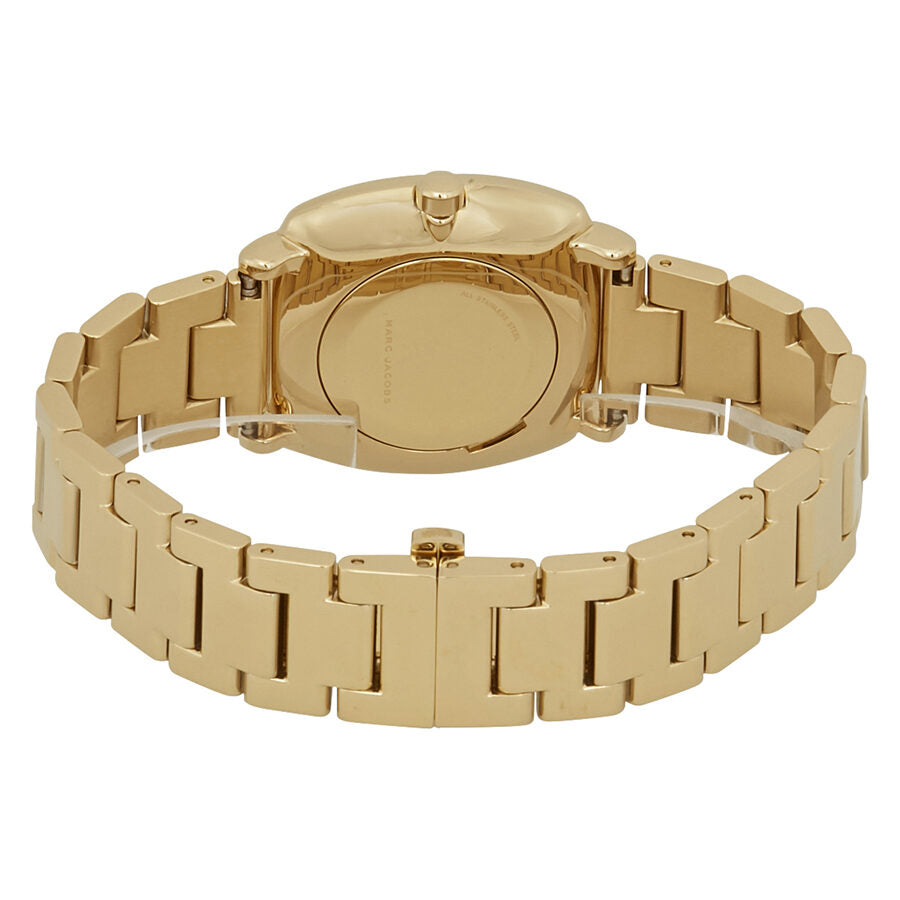 Marc Jacobs Mandy Gold Dial Gold Stainless Steel Strap Watch for Women - MJ3549 Watches Marc Jacobs   