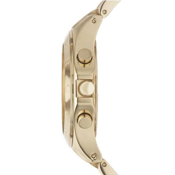 Marc Jacobs Blade Gold Dial Gold Stainless Steel Strap Watch for Women - MBM3101 Watches Marc Jacobs   