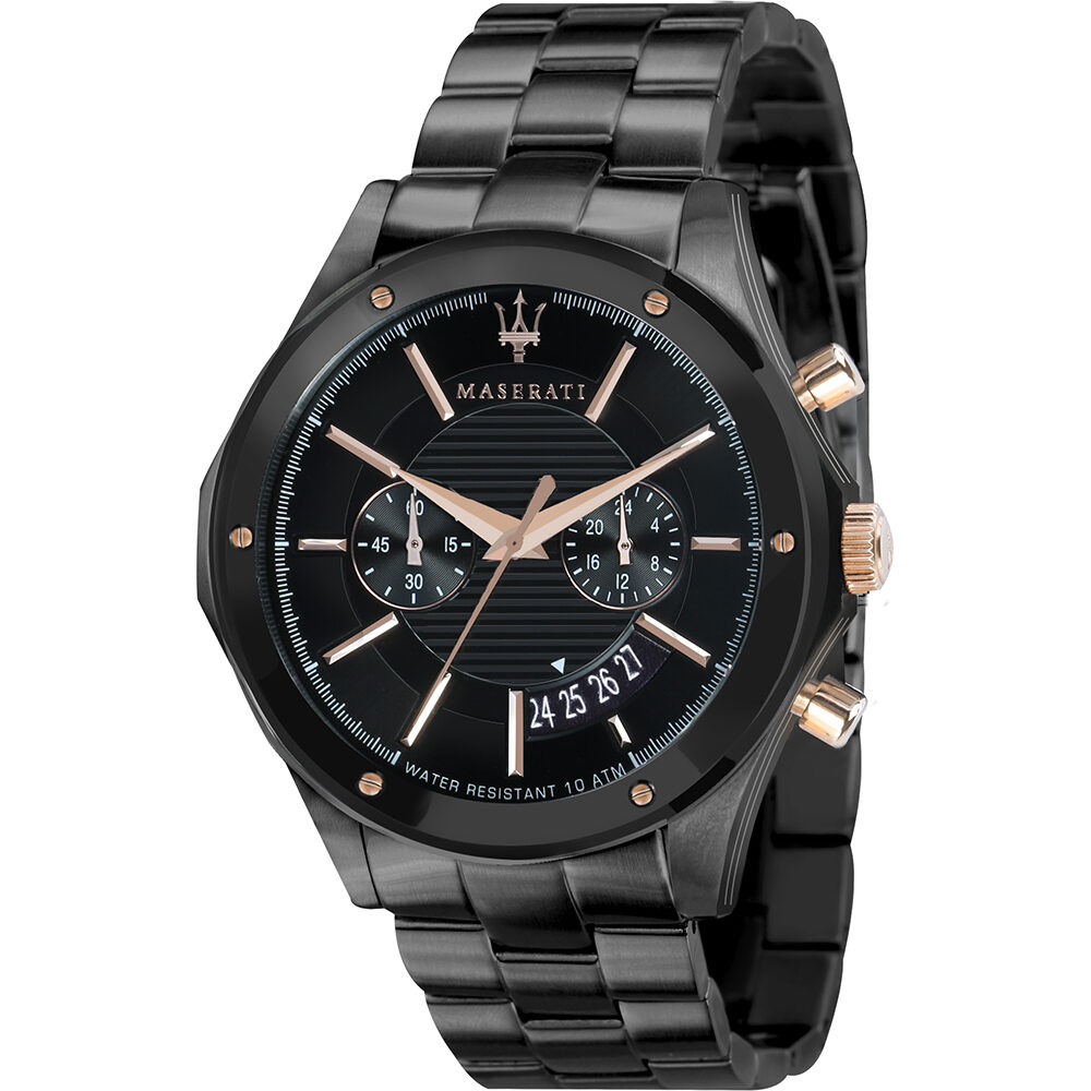 Maserati Circuito Black Dial Stainless Steel Watch For Men - R8873627001 Watches Maserati   