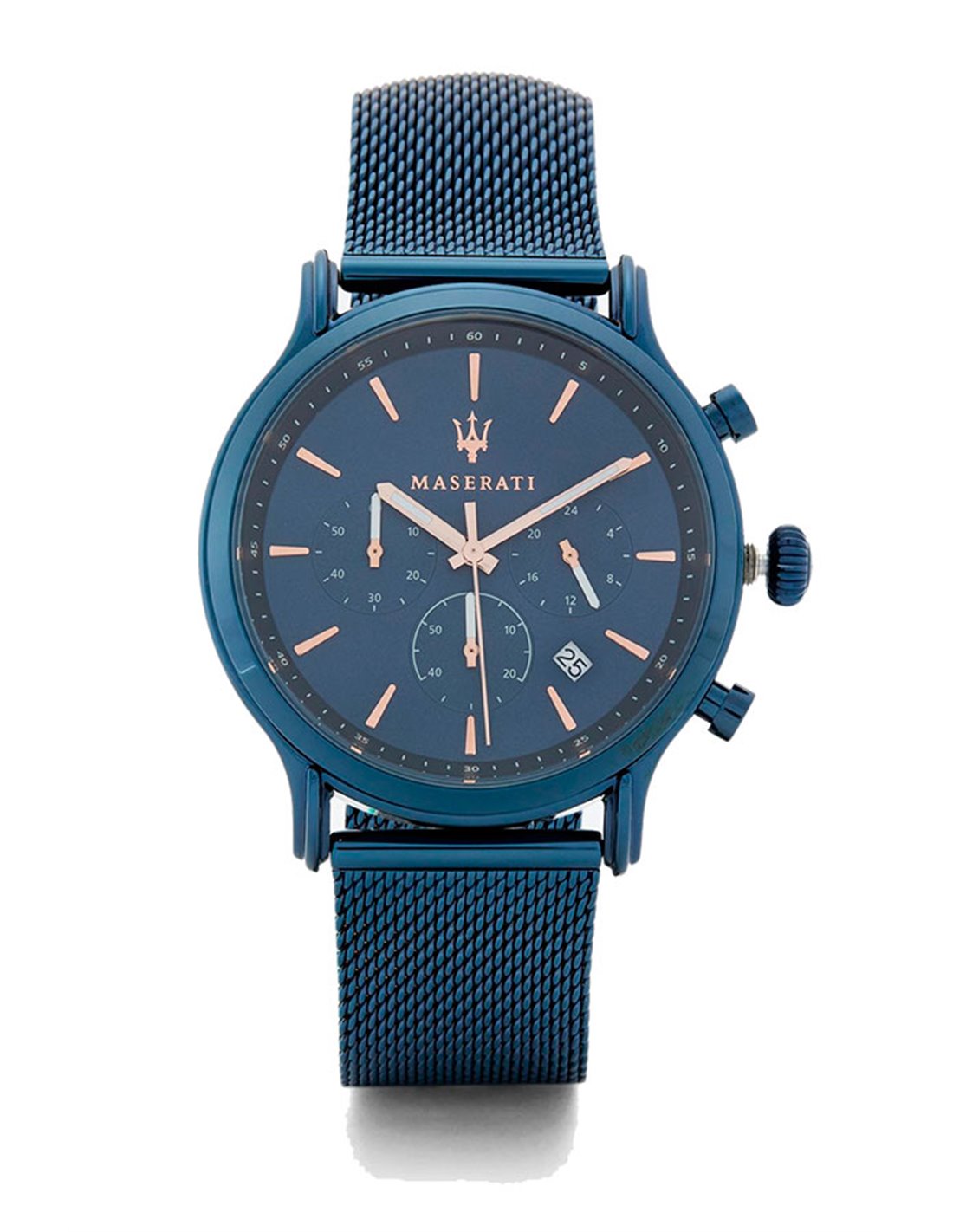 Maserati Epoca Analog Blue Dial Blue Mesh Bracelet Watch For Men - R8873618010 Watches Maserati   