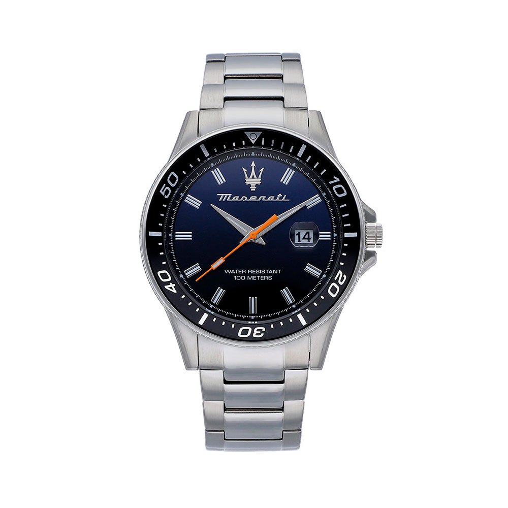 Maserati SFIDA Quartz Bue Dial  Stainless Steel Watch For Men - R8853140001 Watches Maserati   