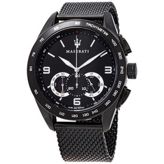 Maserati Traguardo Chronograph Quartz Black Dial Watch For Men - R8873612031 Watches Maserati   