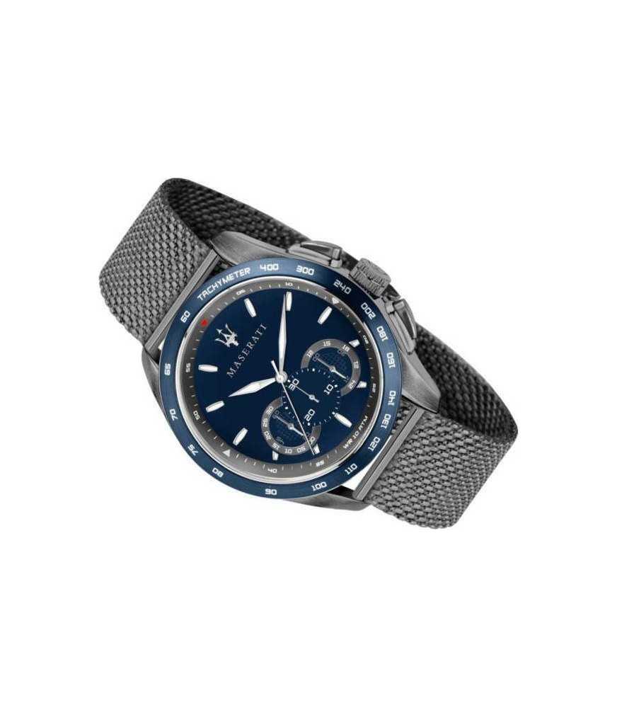 Maserati Traguardo 45mm Chronograph Blue Dial Watch For Men - R8873612009 Watches Maserati   