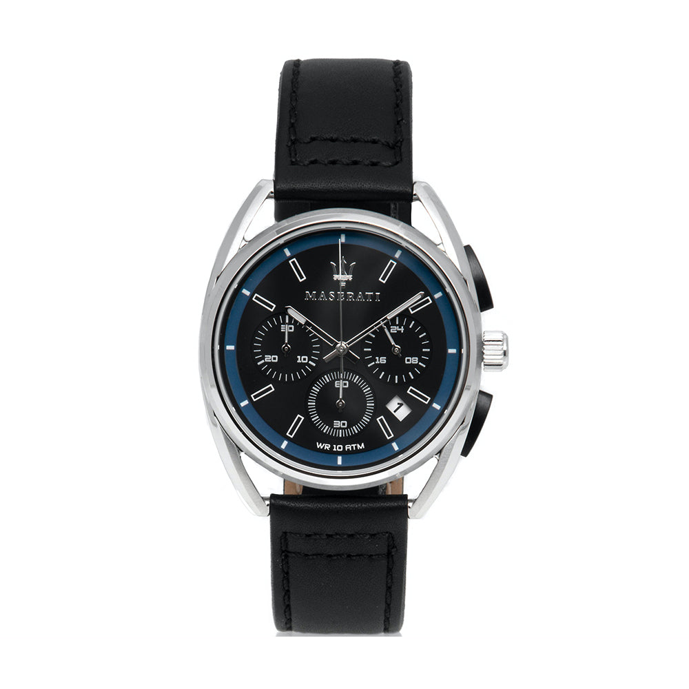 Maserati Trimarano Chronograph Blue Black Dial Watch For Men - R8871632001 Watches Maserati   