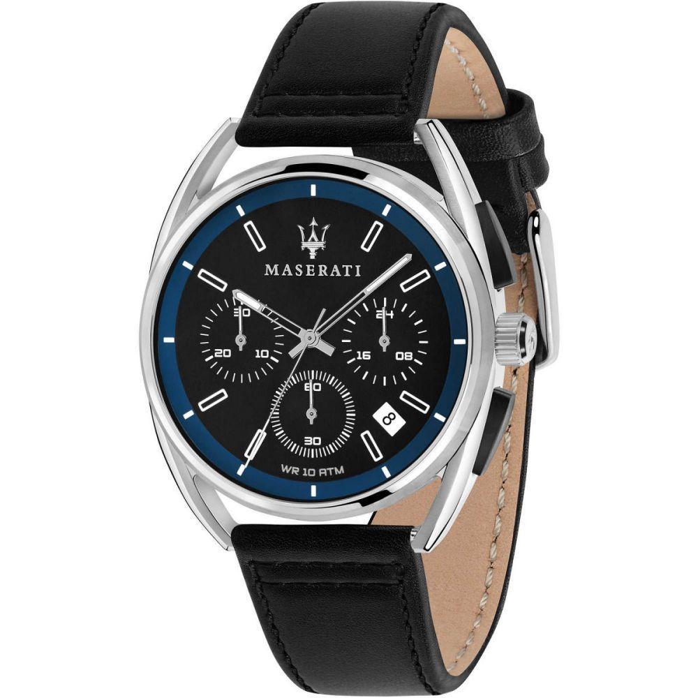 Maserati Trimarano Chronograph Blue Black Dial Watch For Men - R8871632001 Watches Maserati   