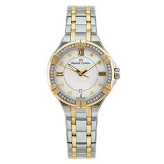 Maurice Lacroix Aikon Diamonds Mother of Pearl Dial Two Tone Steel Strap Watch for Women - A11006-DY503-171-1 Watches Maurice Lacroix   