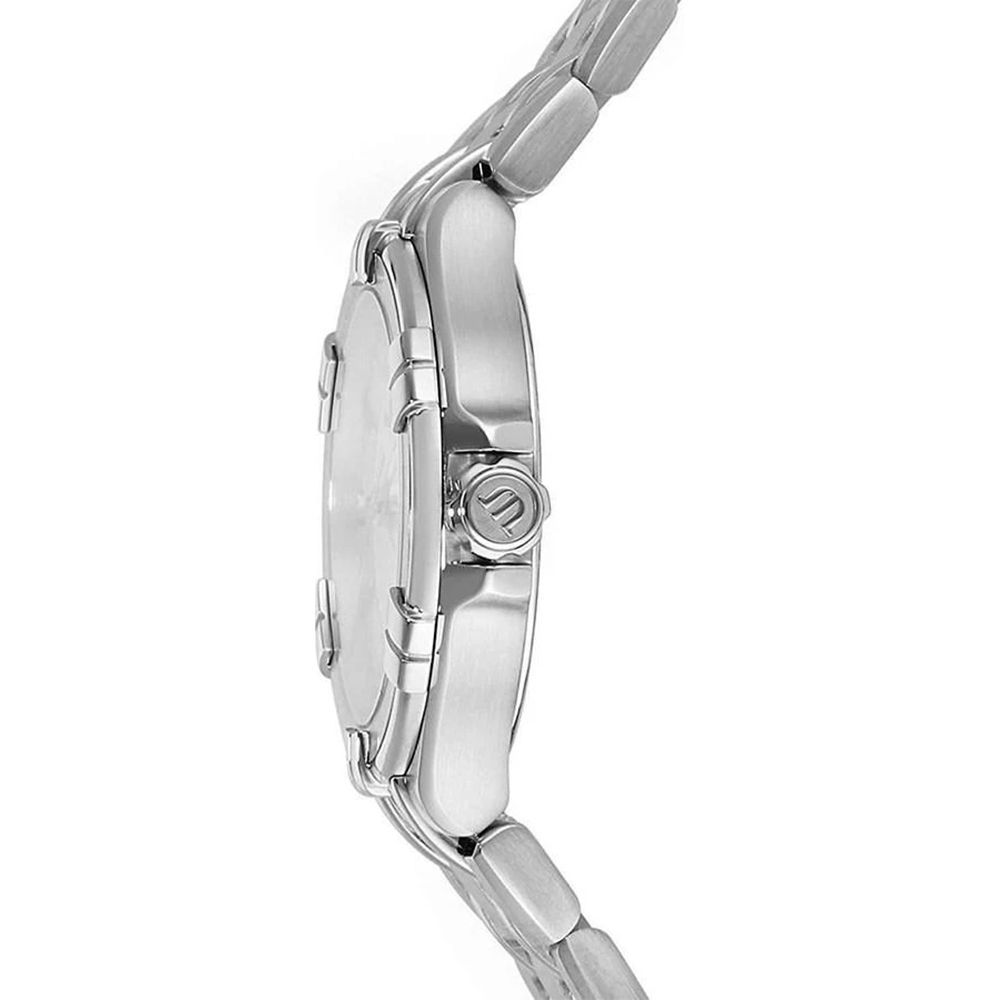Maurice Lacroix Aikon White Mother of Pearl Dial Silver Steel Strap Watch for Women - AI1004-SS002-170-1 Watches Maurice Lacroix   