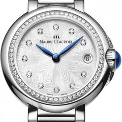 Maurice Lacroix Fiaba Diamonds Mother of Pearl Dial Silver Steel Strap Watch for Women - FA1004-SD502-170-1 Watches Maurice Lacroix   