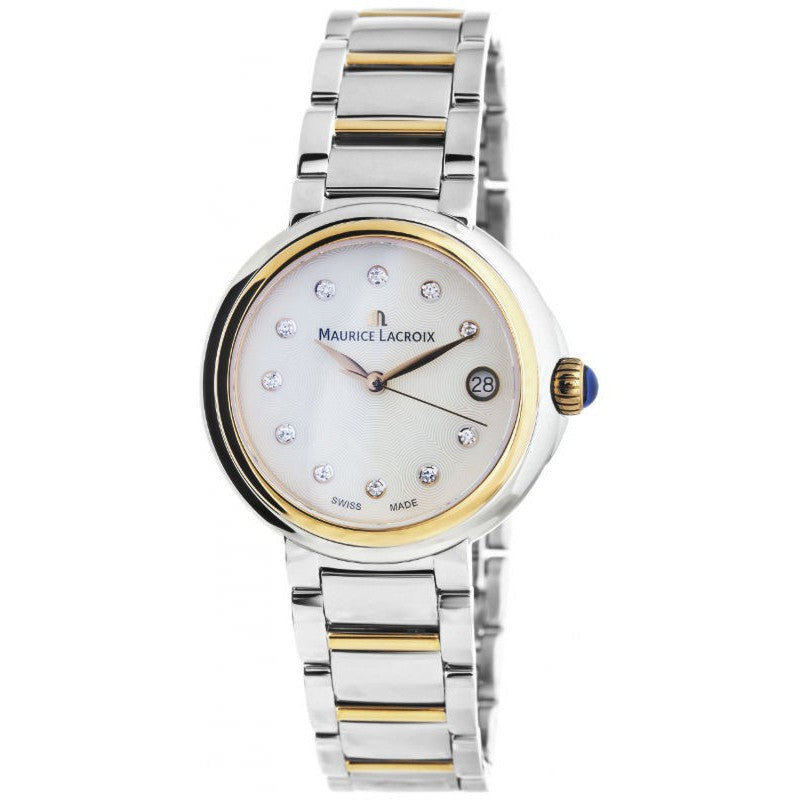 Maurice Lacroix Fiaba Mother of Pearl Dial Two Tone Steel Strap Watch for Women - FA1007-PVP13-170-1 Watches Maurice Lacroix   