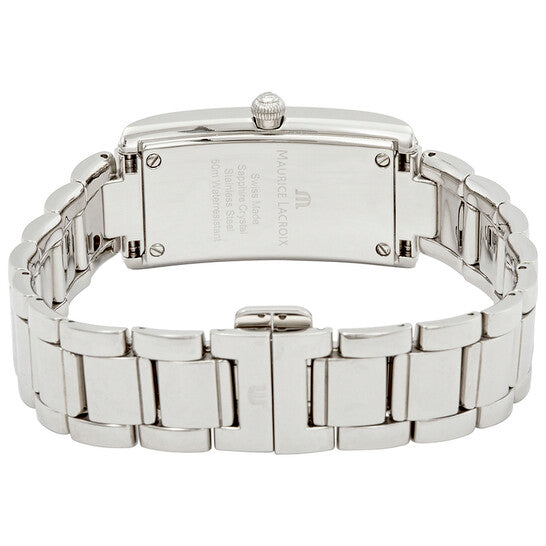 Maurice Lacroix Fiaba Diamonds White Dial Silver Steel Strap Watch for Women - FA2164-SD532-118 Watches Maurice Lacroix   