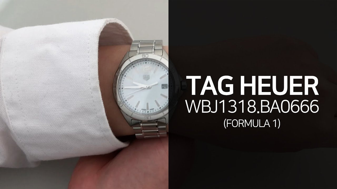 Tag Heuer Formula 1 35mm White Mother of Pearl Dial Silver Steel Strap Watch for Women - WBJ1318.BA0666 Watches Tag Heuer   