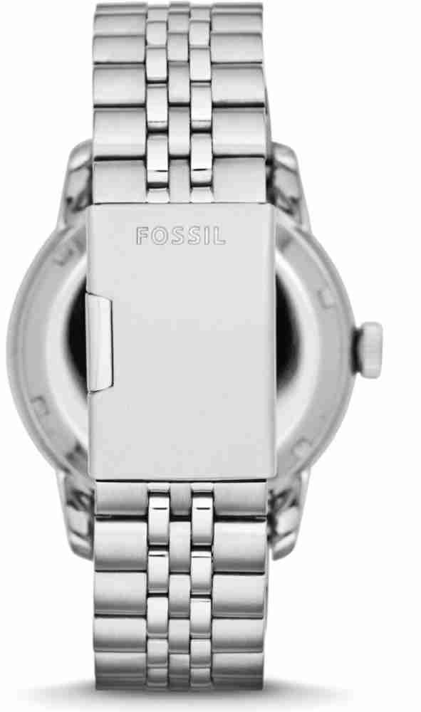 Fossil Townsman Multifunction Black Dial Silver Steel Strap Watch for Men - ME1135 Watches Fossil   