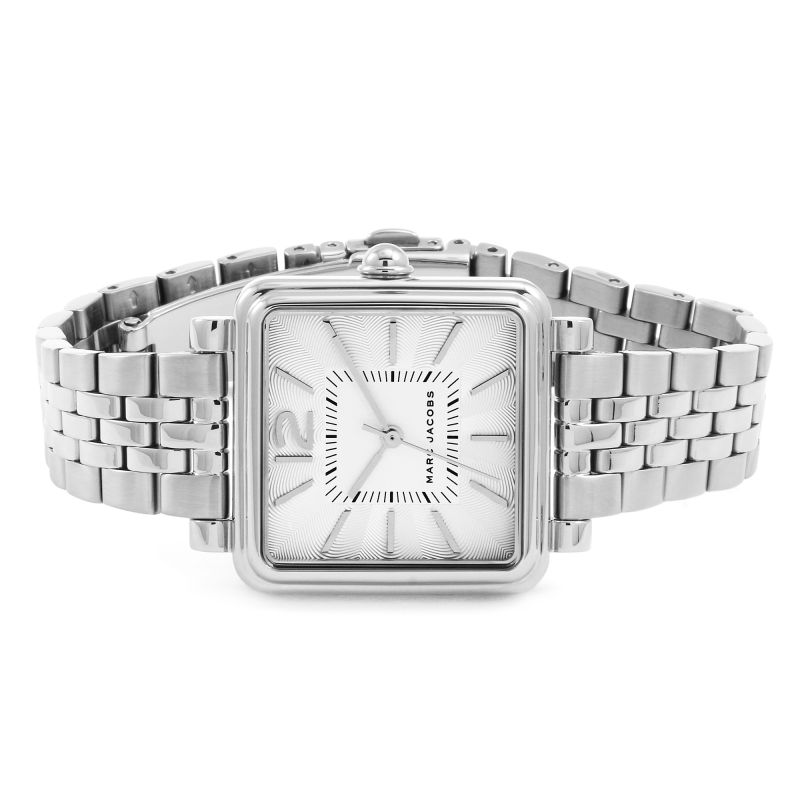 Marc Jacobs Vic Silver Dial Silver Stainless Steel Strap Watch for Women - MJ3461 Watches Marc Jacobs   