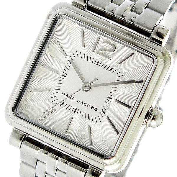 Marc Jacobs Vic Silver Dial Silver Stainless Steel Strap Watch for Women - MJ3461 Watches Marc Jacobs   