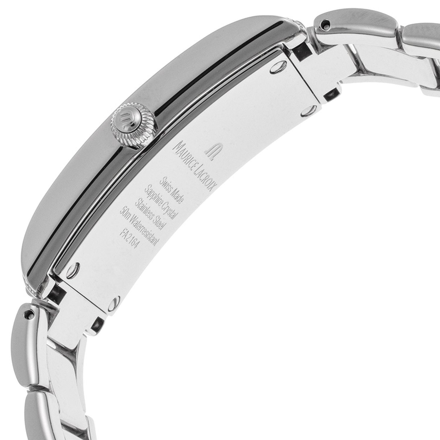 Maurice Lacroix Fiaba Diamonds White Dial Silver Steel Strap Watch for for Women - FA2164-SD532-170 Watches Maurice Lacroix   