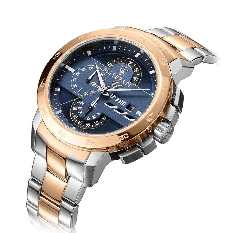 Maserati Ingegno Chronograph Blue Dial Men's Watch- R8873619002 Watches Maserati   