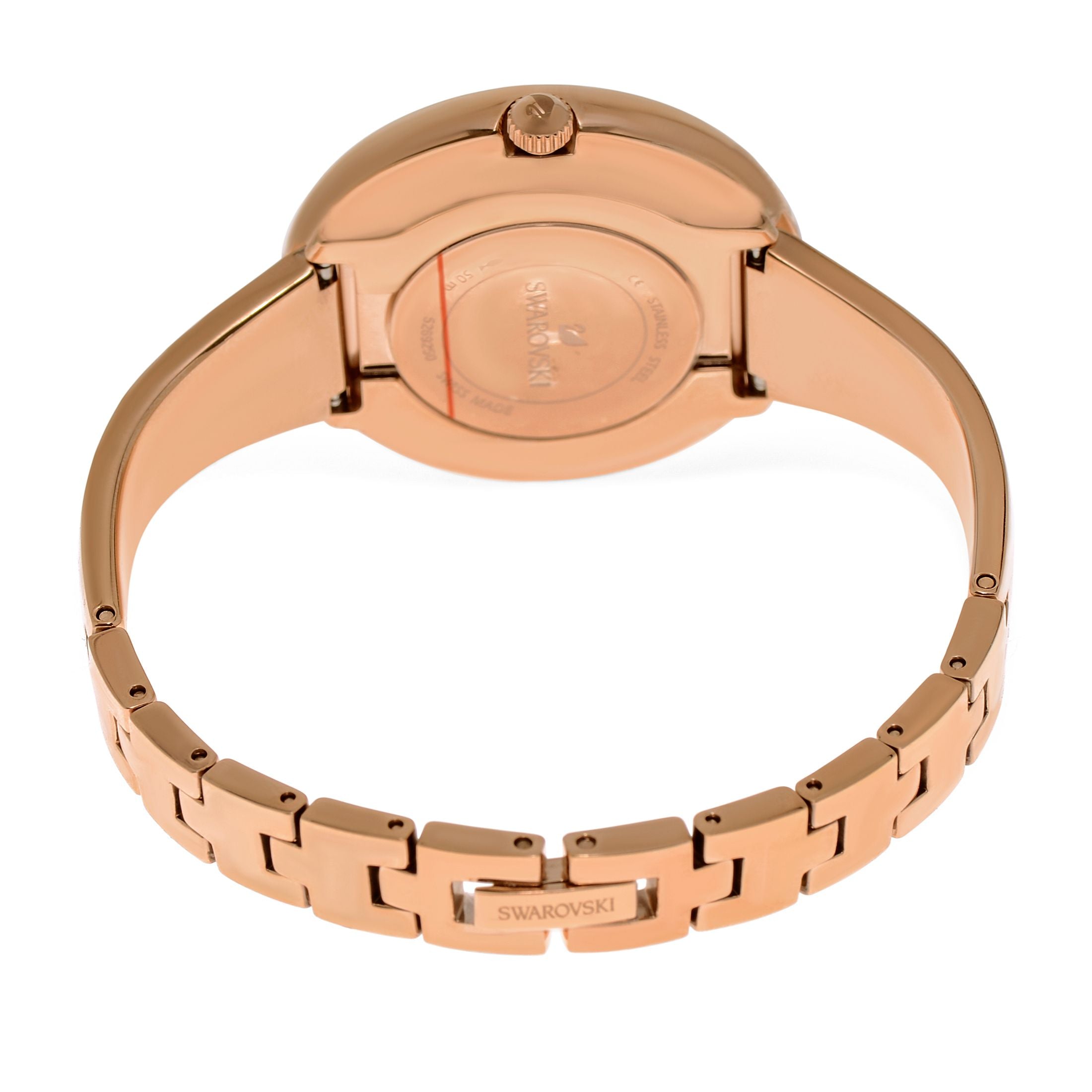 Swarovski Crystalline Bracelet White Dial Rose Gold Steel Strap Watch for Women - 5269250 Watches Swarovski   