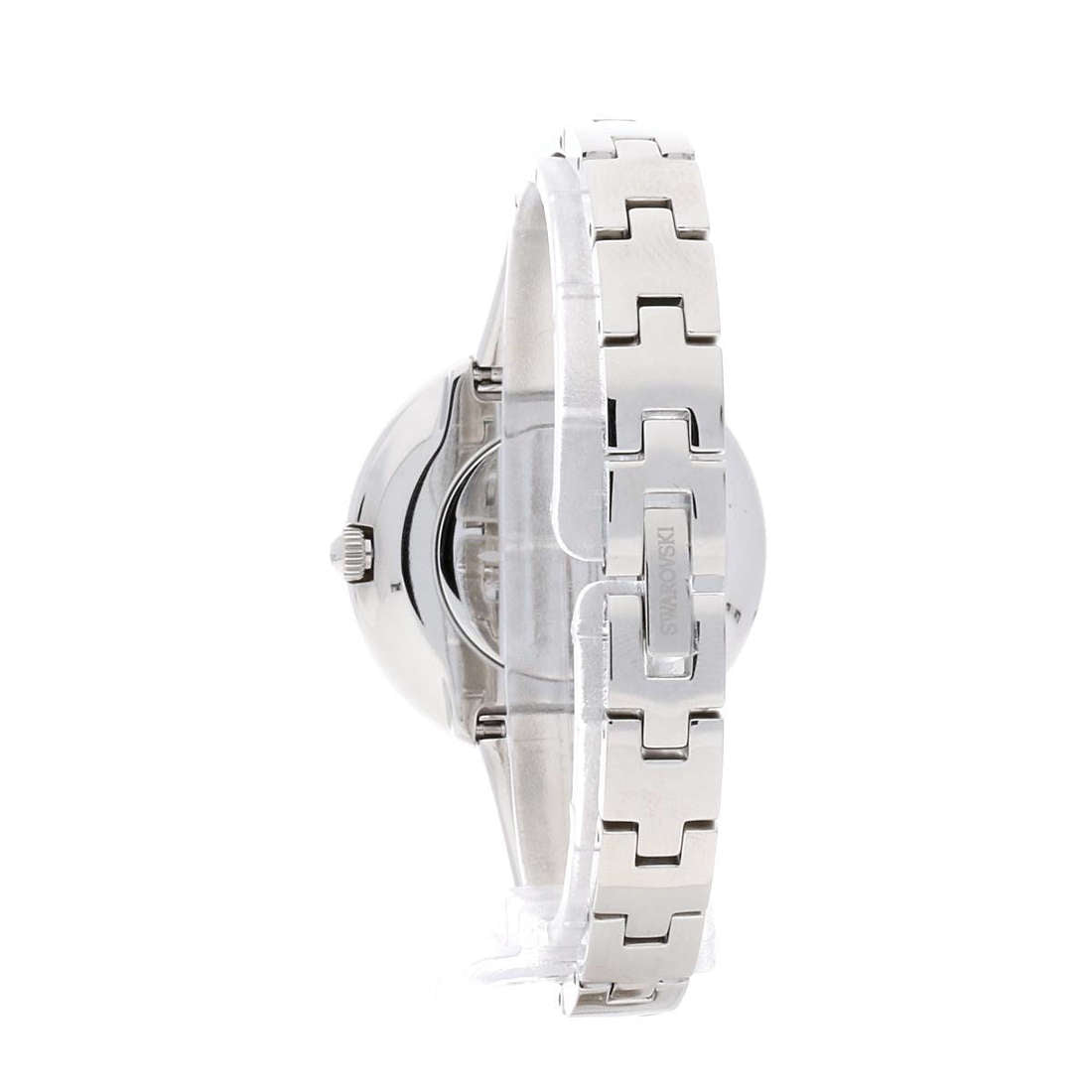 Swarovski Crystalline Pure Silver Dial Silver Steel Strap Watch for Women - 5269256 Watches Swarovski   