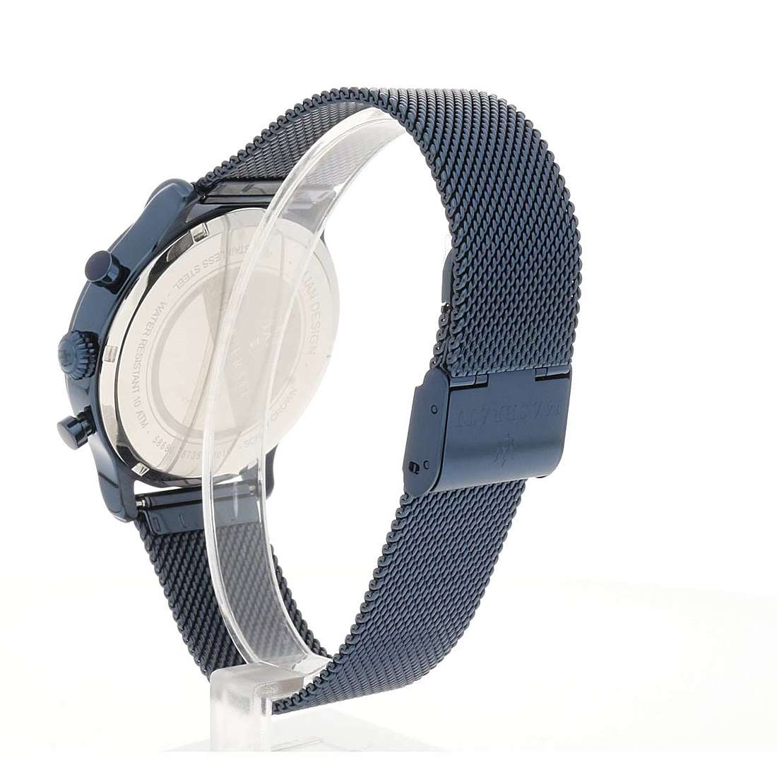 Maserati Epoca Analog Blue Dial Blue Mesh Bracelet Watch For Men - R8873618010 Watches Maserati   