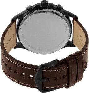 Fossil Forrester Chronograph Black Dial Brown Leather Strap Watch for Men - FS5608 Watches Fossil   