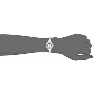 Swarovski Crystalline Pure Silver Dial Silver Steel Strap Watch for Women - 5269256 Watches Swarovski   