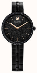 Swarovski Cosmopolitan PVD Black Dial Black Steel Strap Watch for Women - 5547646 Watches Swarovski   