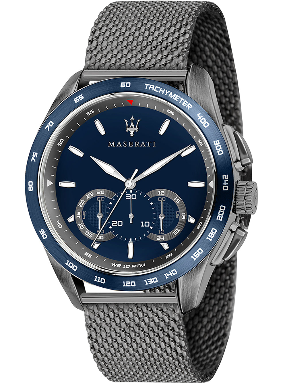 Maserati Traguardo 45mm Chronograph Blue Dial Watch For Men - R8873612009 Watches Maserati   