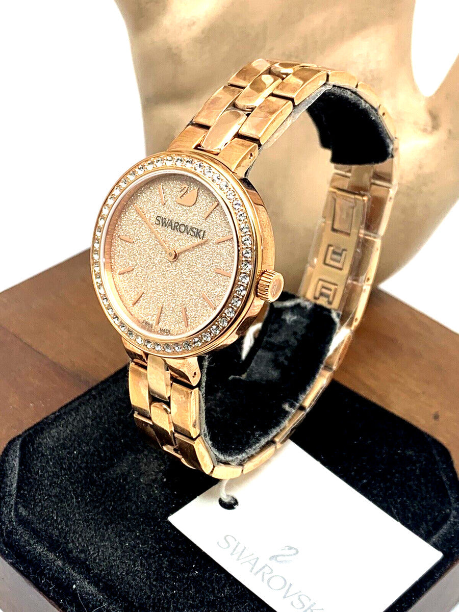 Swarovski Daytime Analog Gold Dial Gold Steel Strap Watch for Women - 5182231 Watches Swarovski   