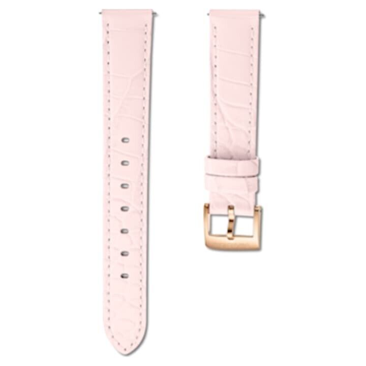 Swarovski Passage Chrono Pink Dial Pink Leather Strap Watch for Women - 5580352 Watches Swarovski   
