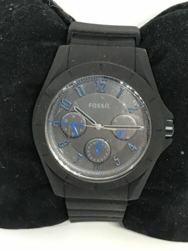 Fossil Popstastic Sport Grey Dial Grey Steel Strap Watch for Men - FS5222 Watches Fossil   