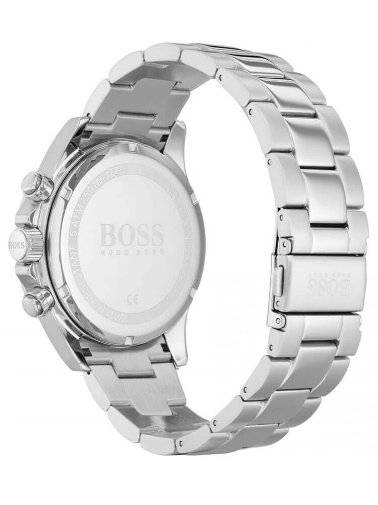 Hugo Boss Hero Sport Blue Dial Silver Steel Strap Watch for Men - 1513755 Watches Hugo Boss   