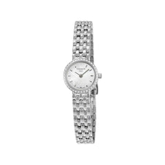 Tissot Lovely Mother of Pearl Dial 24mm Silver Stainless Steel Watch For Women - T058.009.61.116.00 Watches Tissot   