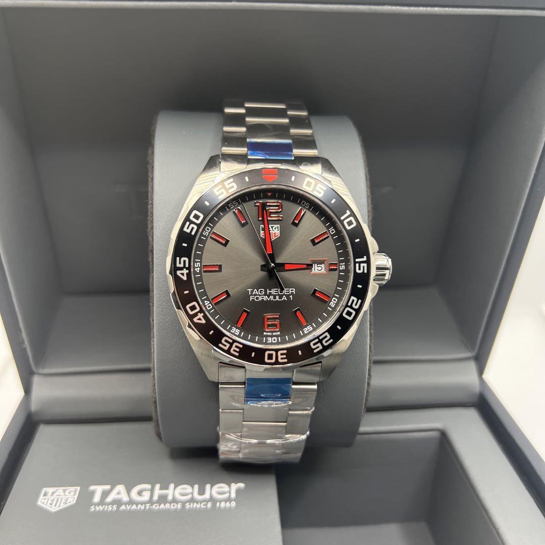 Tag Heuer Formula 1 Quartz 43mm Anthracite Dial Silver Steel Strap Watch for Men - WAZ1018.BA0842 Watches Tag Heuer   