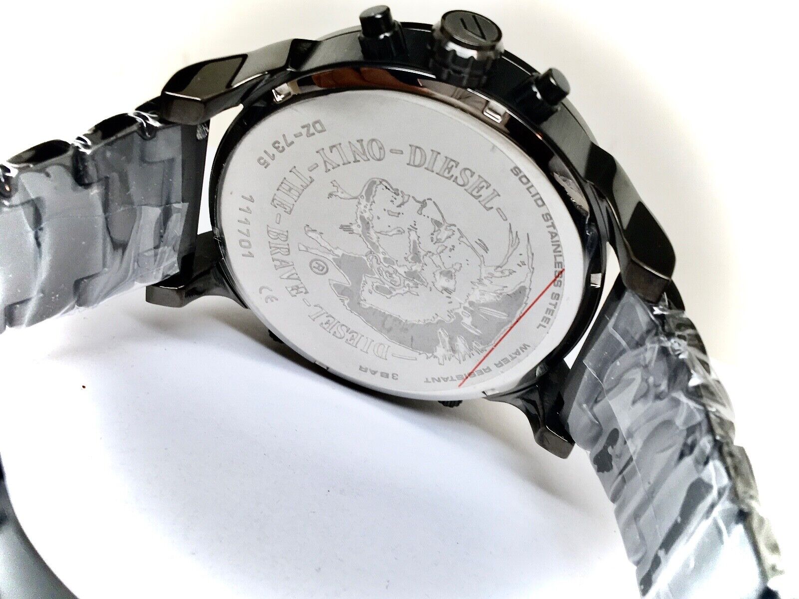 Diesel Mr Daddy 2.0 Chronograph Grey Dial Grey Stainless Steel Strap Watch For Men - DZ7315 Watches Diesel   