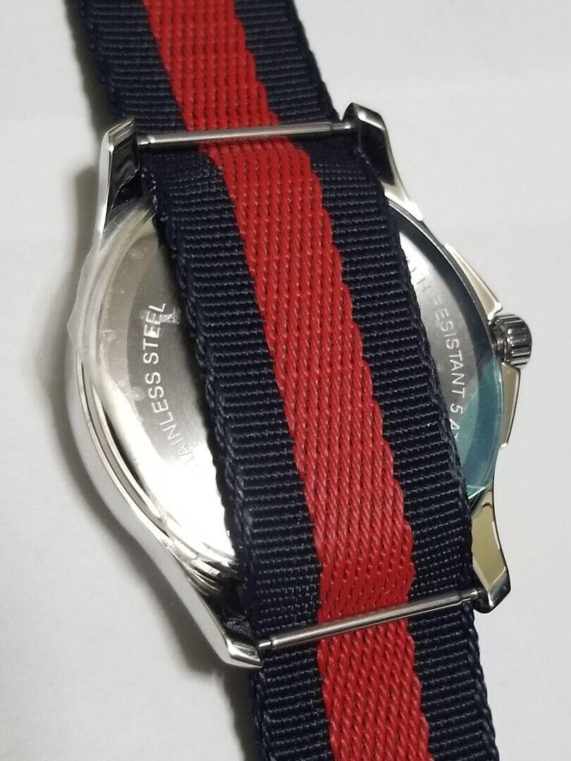 Gucci Le Marche Des Merveilles Blue Red Dial Blue Red Nylon Strap Unisex Watch - YA126493 Watches Gucci   