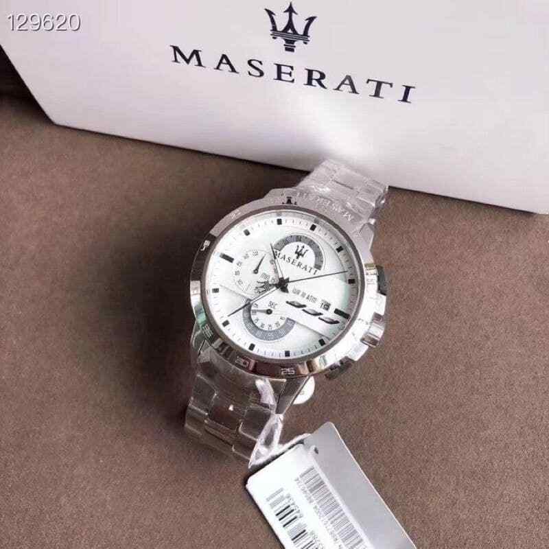 Maserati Ingegno Chronograph Stainless Steel Watch For Men - R8873619004 Watches Maserati   