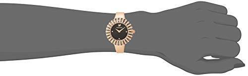 Swarovski Crystal Rose Black Dial Rose Gold Steel Strap Watch for Women - 5484050 Watches Swarovski   