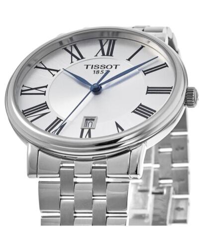 Tissot Carson Premium Quartz 40mm Stainless Steel Watch For Men - T122.410.11.033.00 Watches Tissot   