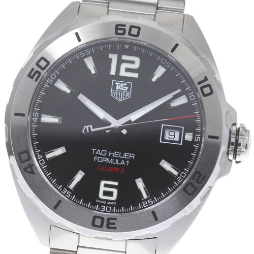 Tag Heuer Formula 1 Automatic 41mm Black Dial Silver Steel Strap Watch for Men - WAZ2113.BA0875 Watches Tag Heuer   