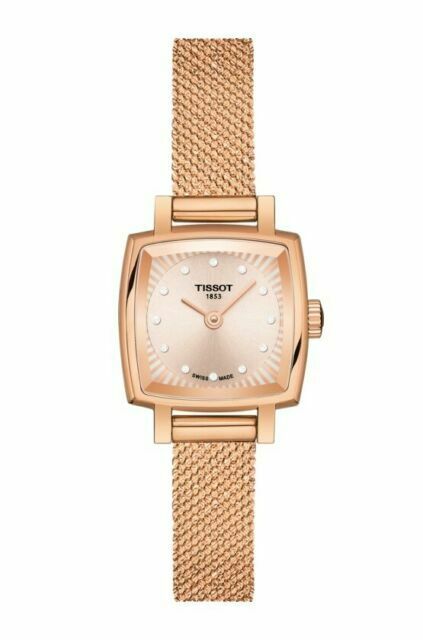 Tissot Lovely Square Lady Quartz Watch For Women - T058.109.33.456.00 Watches Tissot   