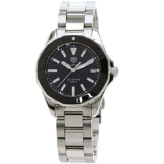 Tag Heuer Aquaracer Quartz 35mm Black Dial Silver Steel Strap Watch for Women - WAY131K.BA0748 Watches Tag Heuer   