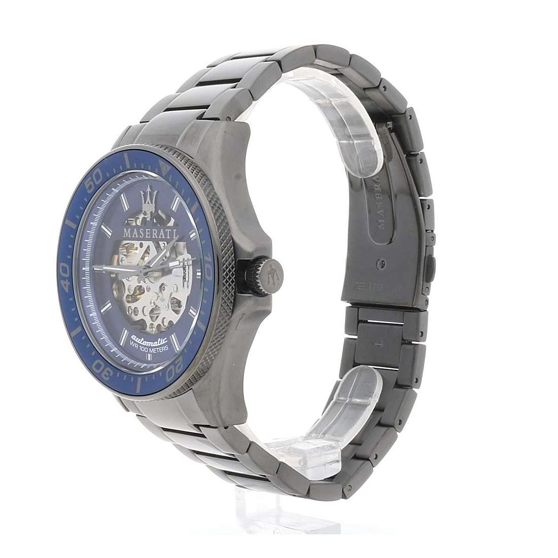 Maserati SFIDA Automatic Blue Dial 44mm Stainless Steel Watch For Men - R8823140001 Watches Maserati   