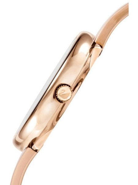 Swarovski Crystalline Bracelet White Dial Rose Gold Steel Strap Watch for Women - 5269250 Watches Swarovski   