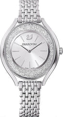 Swarovski Crystalline Aura Silver Dial Silver Steel Strap Watch for Women - 5519462 Watches Swarovski   